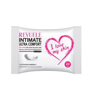 Revuele I Love My Skin влажни кърпи за интимна хигиена 20бр.